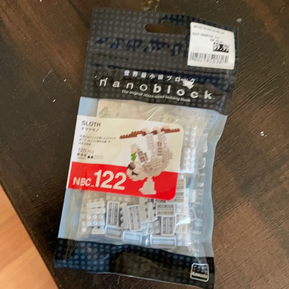 Nanoblock Sloth